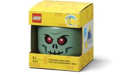 Room Copenhagen - LEGO Mini Stackable Storage Head, Green Skeleton - COLLECTIBLES - Multicolor