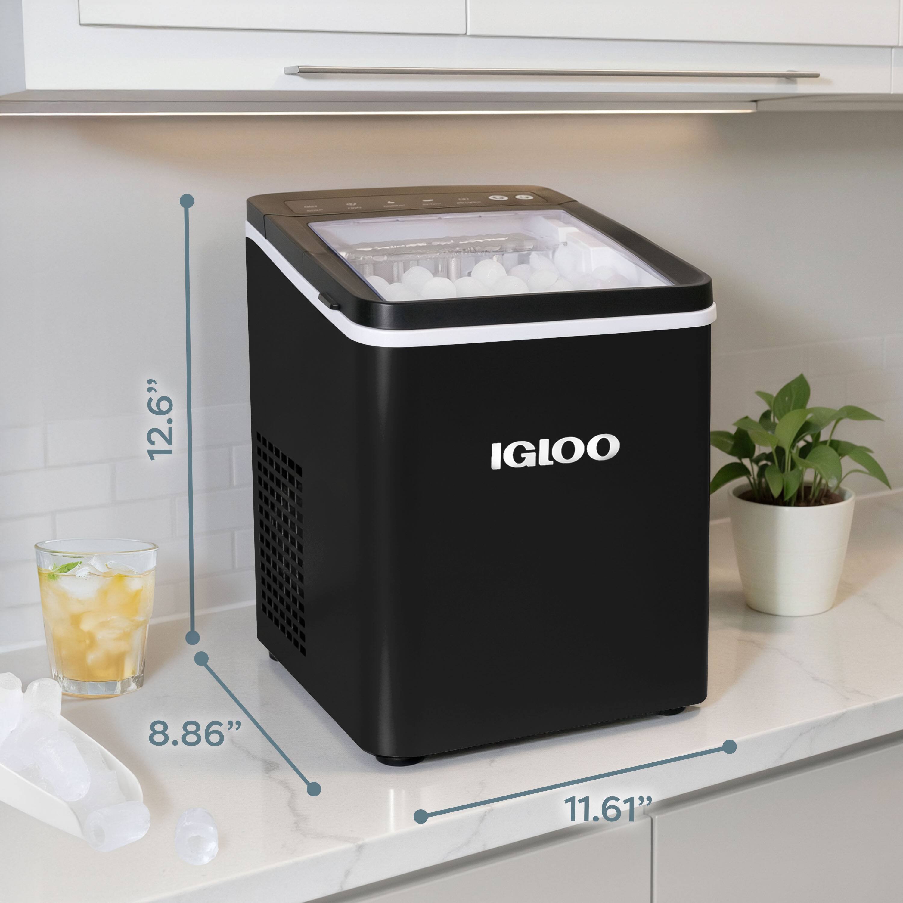 12.6" IGLOO 8.86" 11.61"