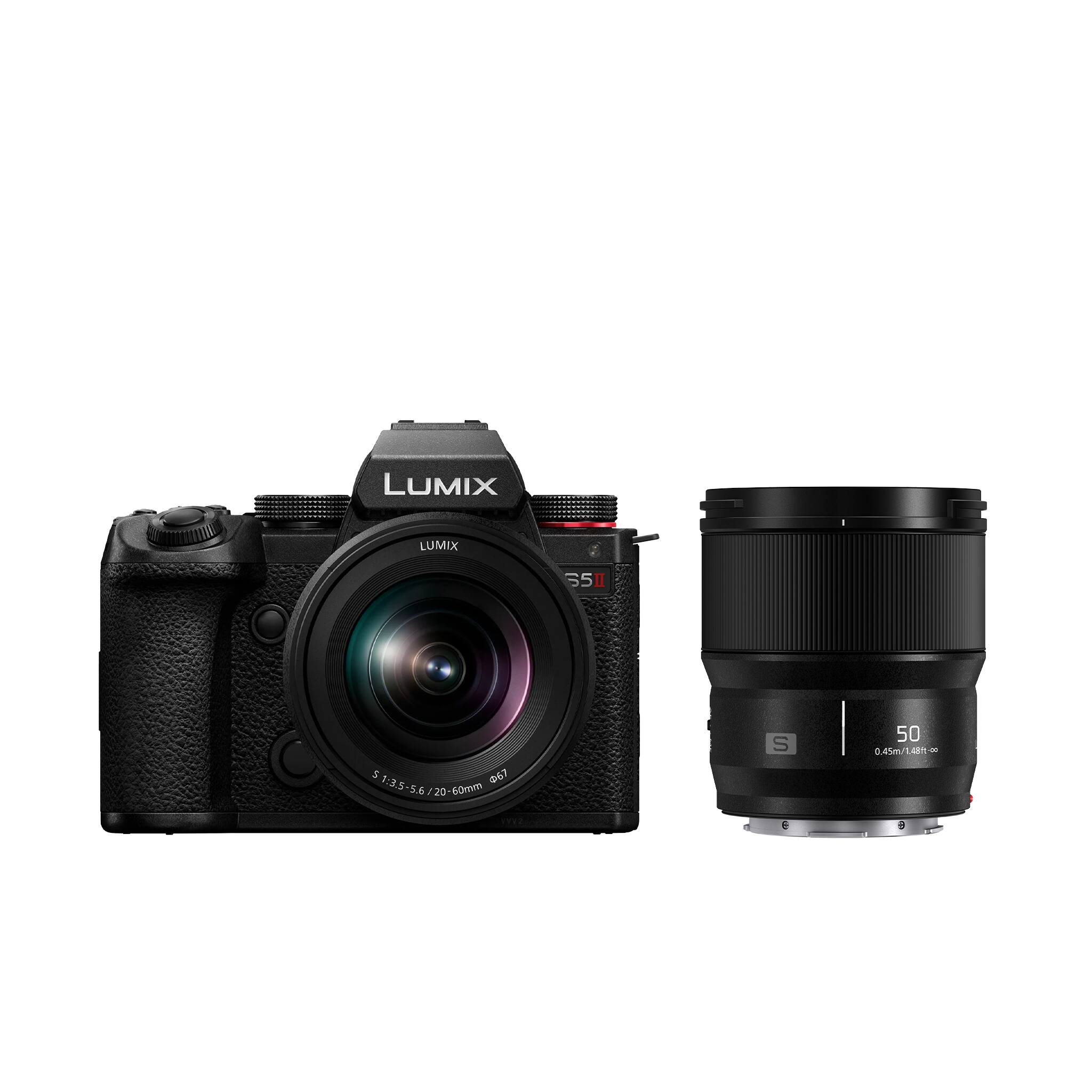 LUMIX  
LUMIX  
SSII  
$ 067 1:3.5-5.6 /20-60mm  
S 6  
50 0.45m/1.48ft-94 X
