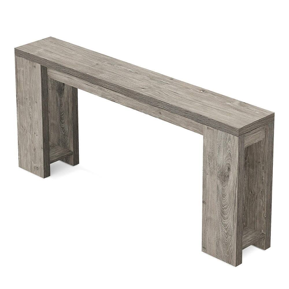 Alt View 1. Kadyn - Entryway Table, Console Sofa Table,70.9" Wood Console Table, Farmhouse Sofa Table Entryway Table,Grey - Gray.