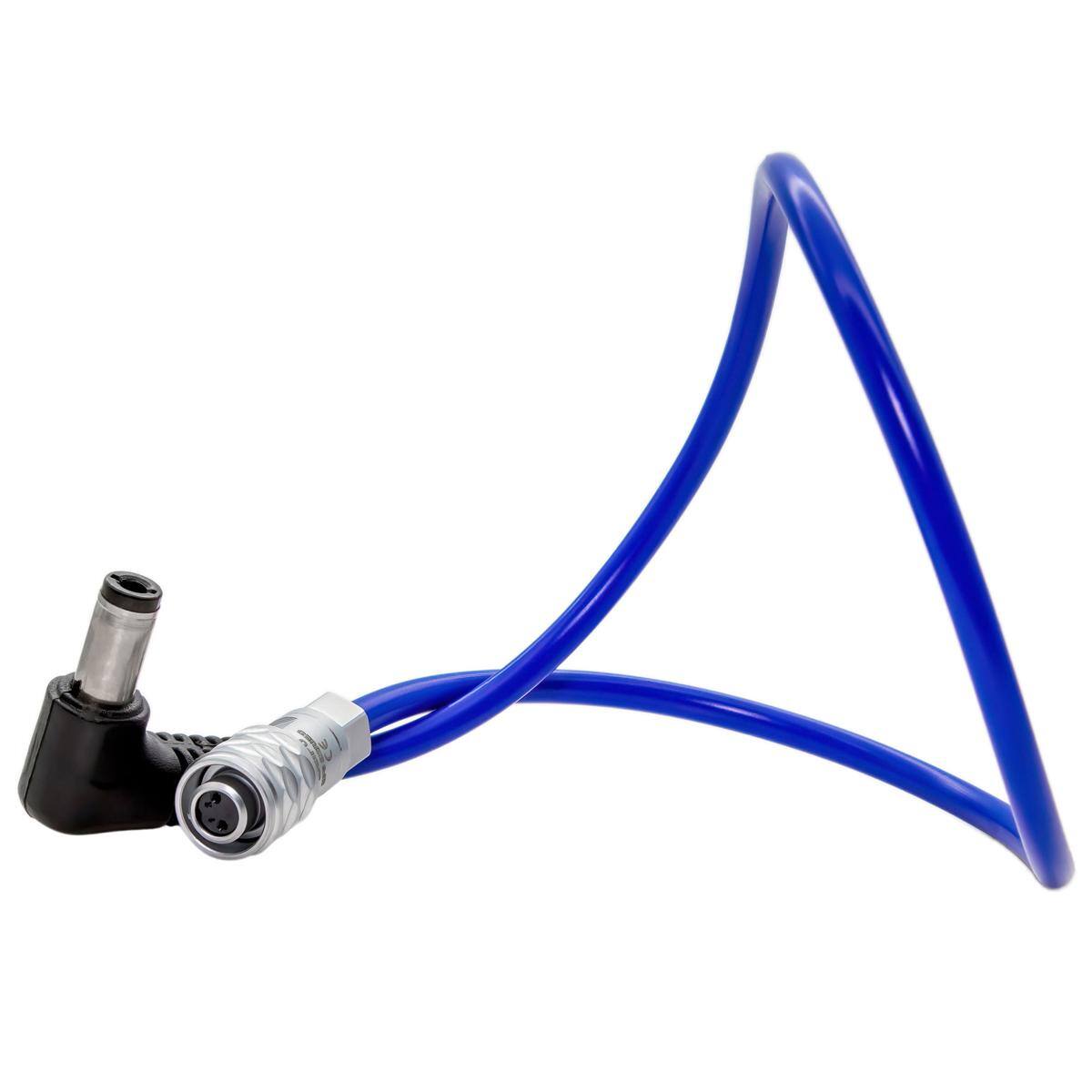 Alt View 2. Kondor Blue - Kondor Blue 14" Male DC 5.5x2.5mm to BMPCC 4K/6K Power Cable, Blue.