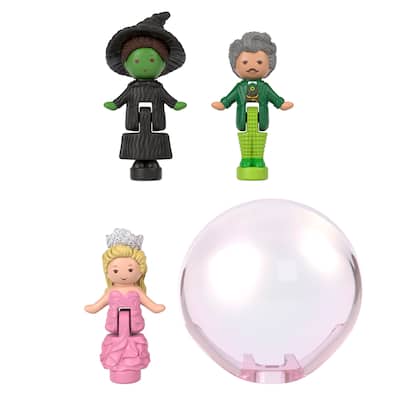 Polly Pocket Wicked Collector Compact with Micro Dolls JFV04 Polly Pocket Wicked Collector Compact with Micro Dolls JFV04