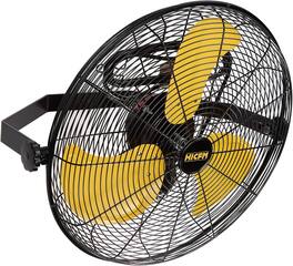 Akoasm - 18" Wall Mount Fan, 4600 CFM High Velocity, 3-Speed TEAO Motor, 180° Tilt, 9FT Cord for Barn, Garage & Workshop