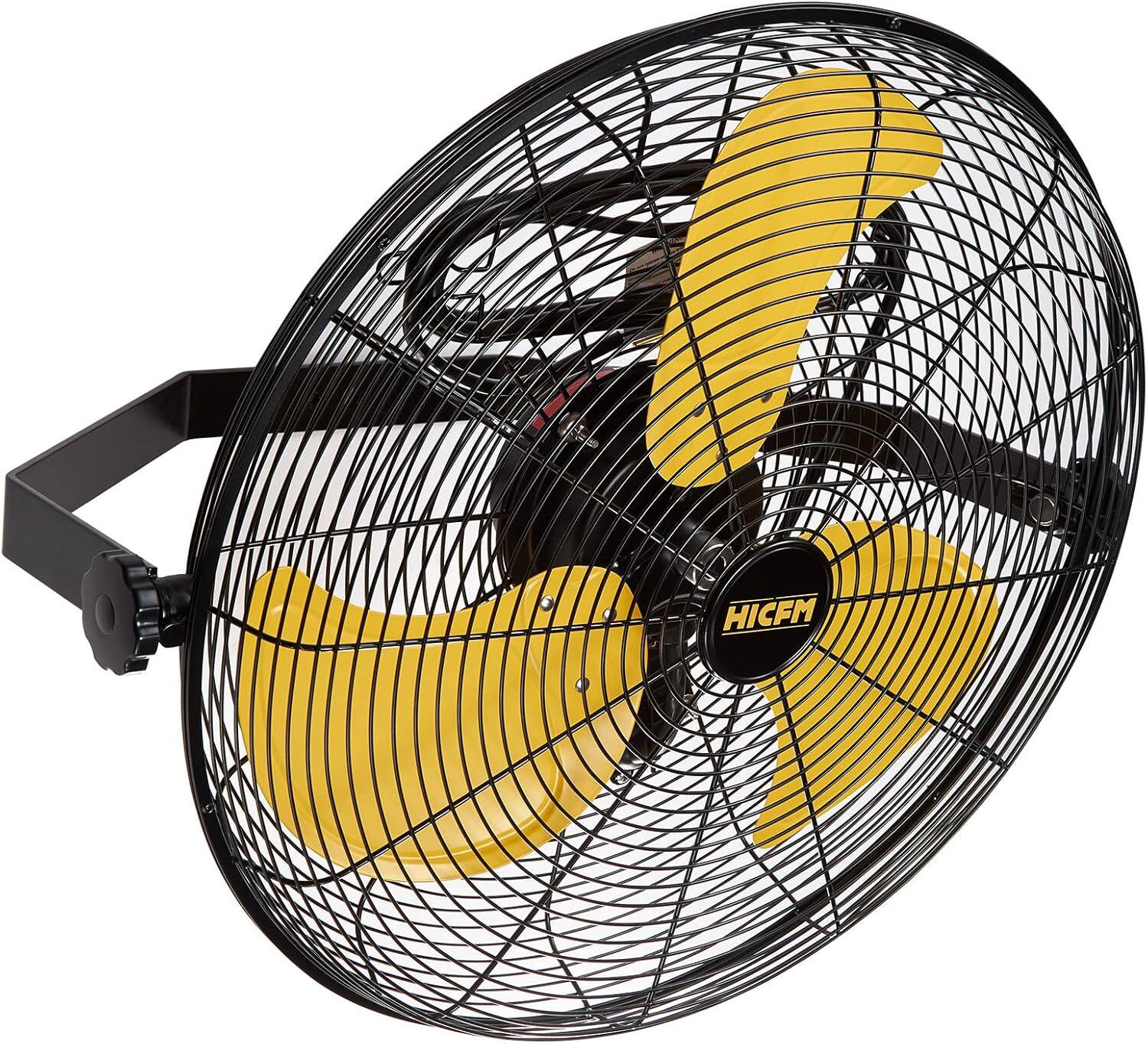 Front. Akoasm - 18" Wall Mount Fan, 4600 CFM High Velocity, 3-Speed TEAO Motor, 180° Tilt, 9FT Cord for Barn, Garage & Workshop.