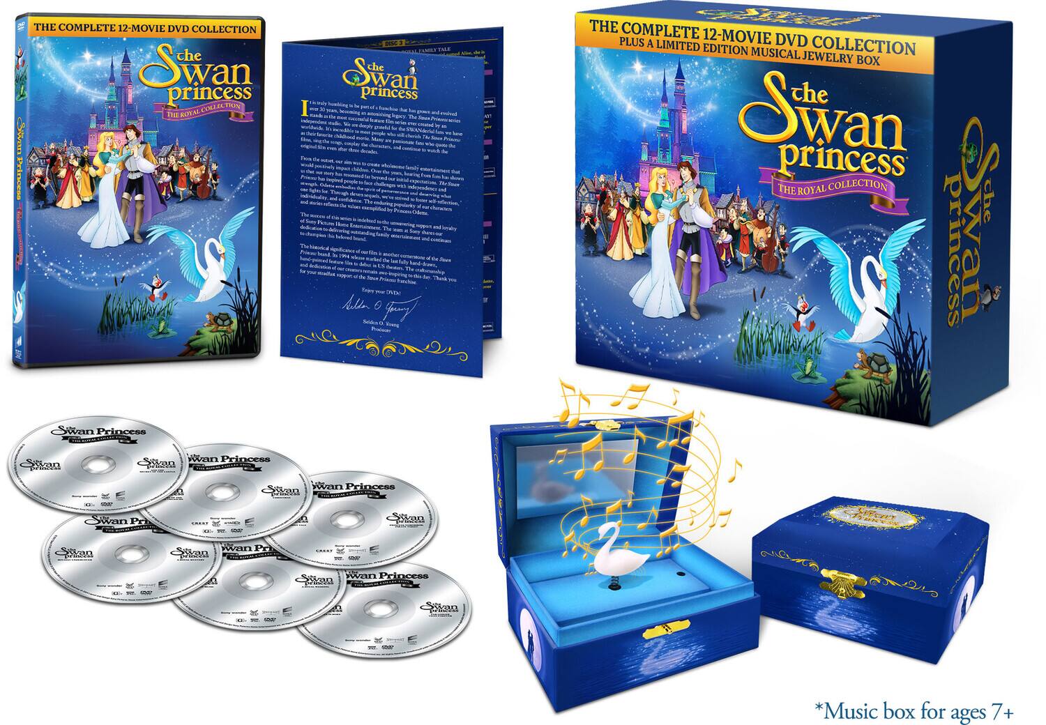 Alt View 1. The Swan Princess 12-Movie Collection   - DVD.