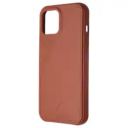 Native Union - Clic Card Case for Apple iPhone 12 Pro Max - Tan Leather - Brown