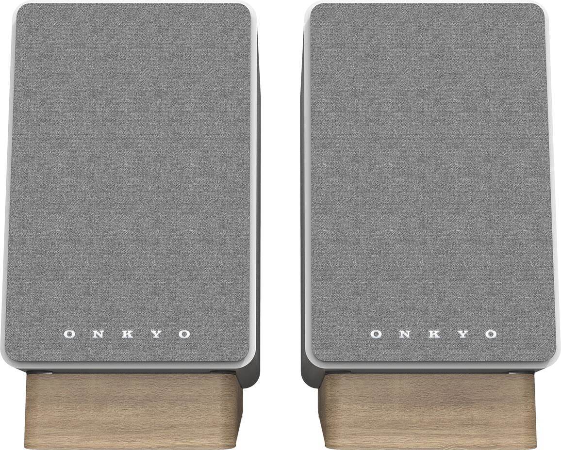 Onkyo - Creator Series GX30ARC 2.0 Bluetooth Powered Speakers, Pair - White