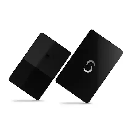 Front. Contact Co. - Smart Premier Metal NFC Card, Sleek Smart Business Card with Instant App-Free Sharing for Entrepreneurs, Silver - Silver.