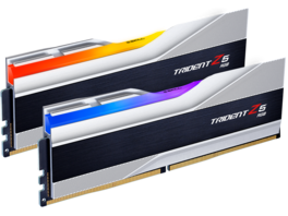 G.SKILL - Trident Z5 RGB Series 32GB (2 x 16GB) 288-Pin PC RAM DDR5 5600 Desktop Memory Model F5-5600J3636C16GX2-TZ5RS - Silver