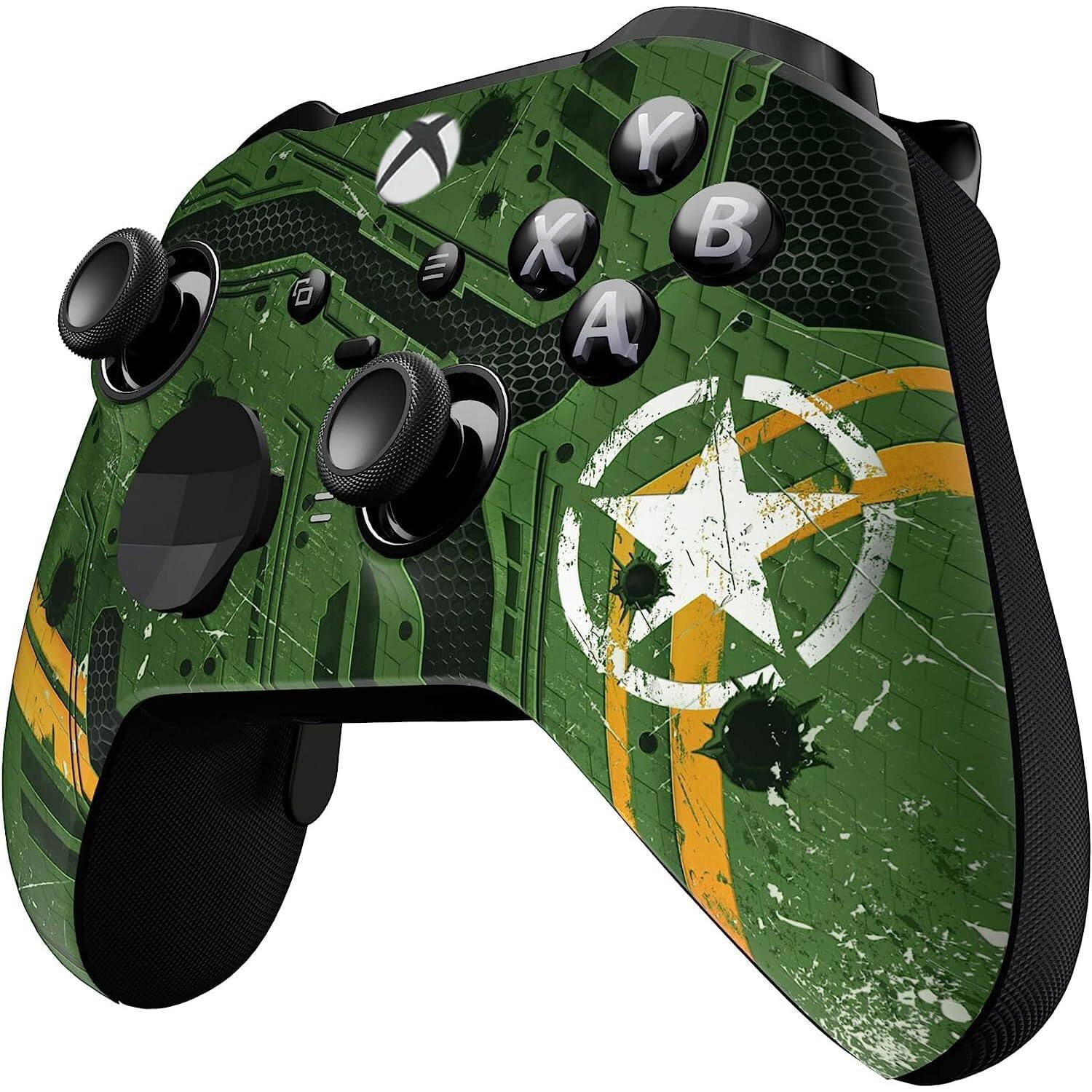 Angle. Custom Controllerzz - Custom Elite Series 2 Wireless Controller for Xbox Series X, Xbox Series S, Xbox One - WWII v2.