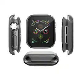Home Collection - 44mm Case Protector Full Cover for Apple Watch - Black