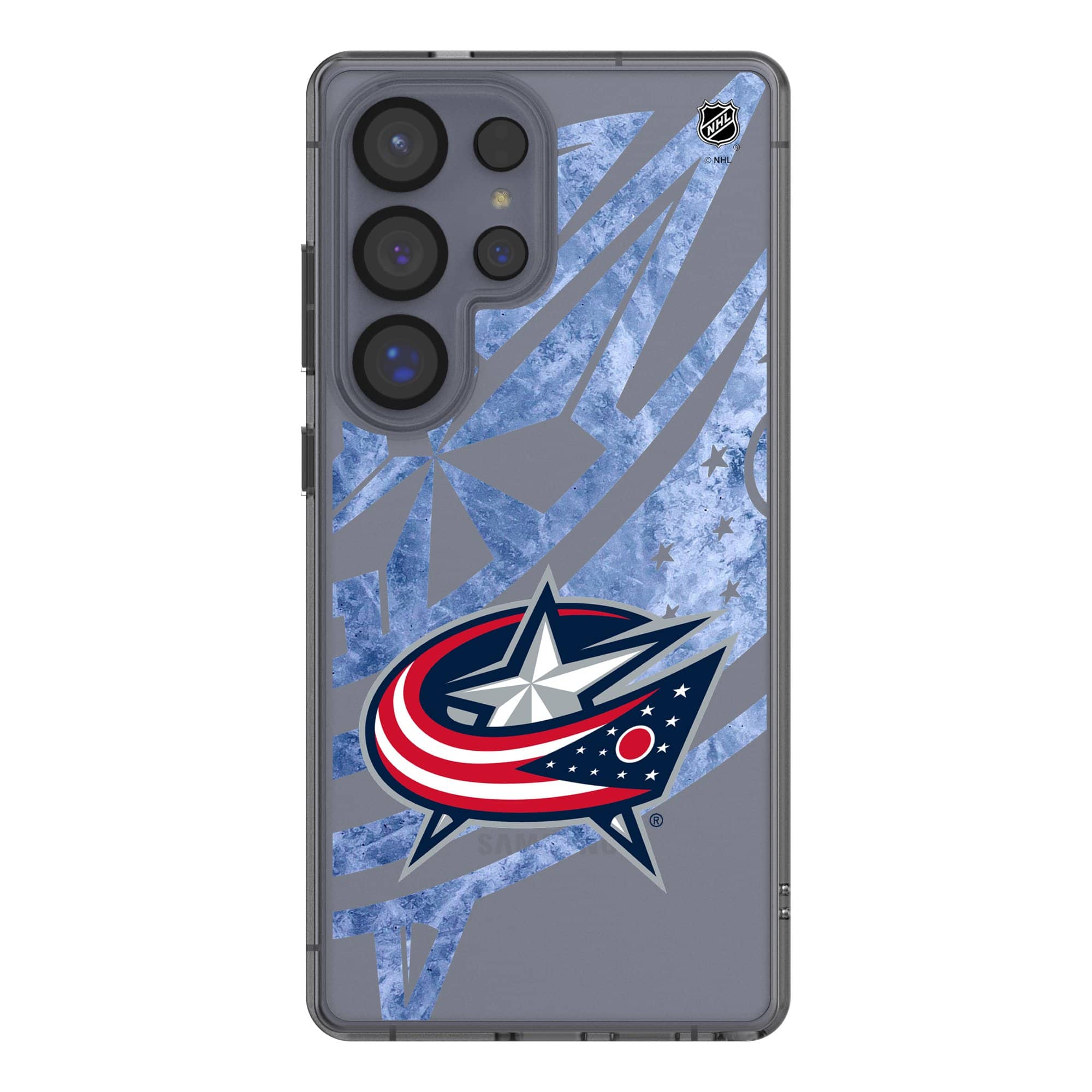 Keyscaper - NHL - Columbus Blue Jackets Galaxy Clear Ice Case - S23 Plus - Multicolor price history on PriceWatchPro