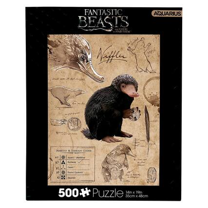FANTASTIC BEASTS AND WHERE TO FIND THEM
AQUARIUS
HABITAT & TERRAIN CODES
- Aquatic / Amphibious
- Burrowing
- Desert
- Tropical / Equatorial
- Temperate
500 Puzzle
14in x 19in
35cm x 48cm