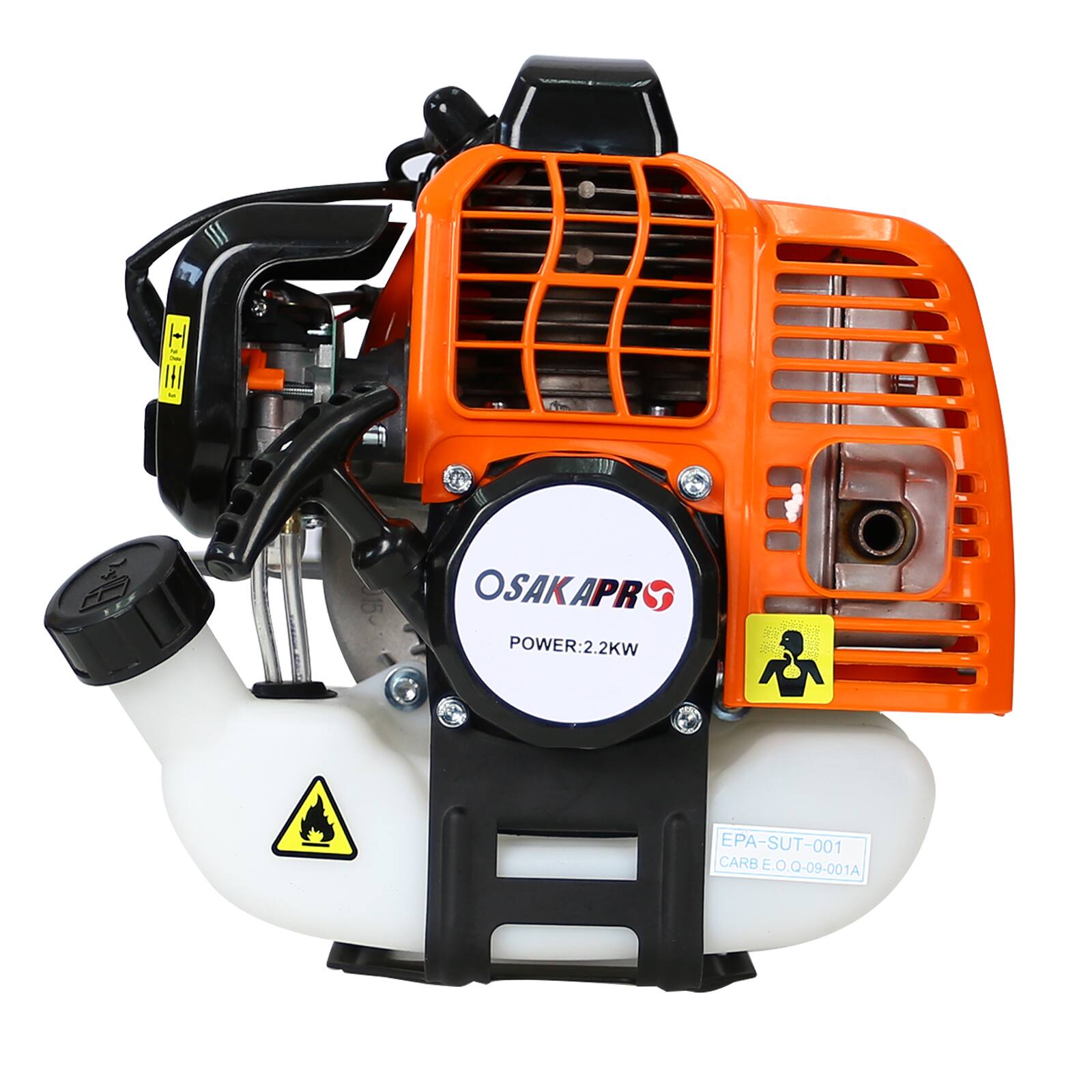 OSAKAPRO  
POWER: 2.2KW  

EPA-SUT-001  
CARB E O Q-09-001A