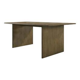 Manhattan Lane - Gael 72 Inch Dining Table, Rectangular, Curved Panel Legs, Textured - Brown