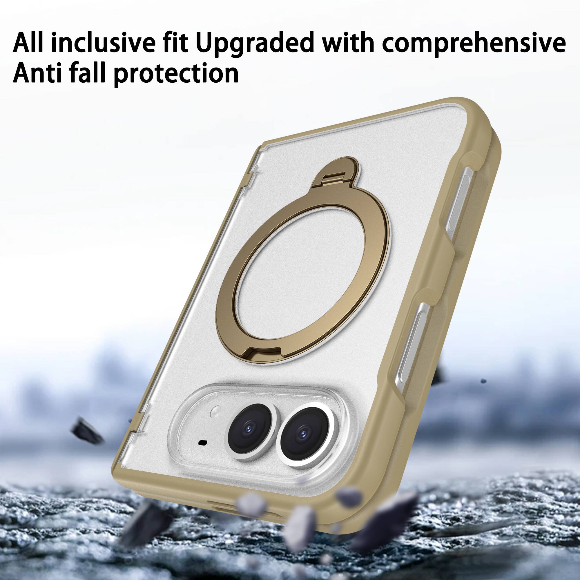 All inclusive fit Upgraded with comprehensive Anti fall protection