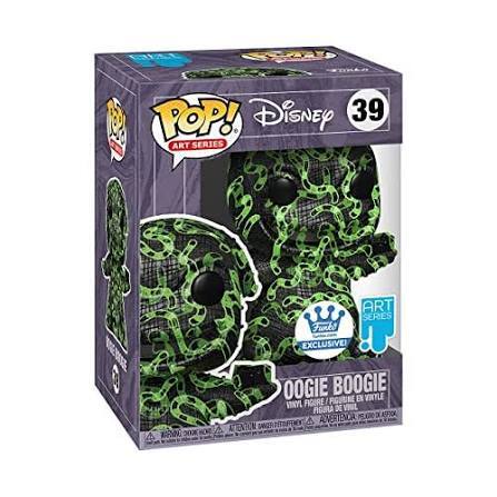 Funko Pop! Disney The Nightmare Before Christmas Oogie Boogie #39 Art Series Exclusive Vinyl Figure