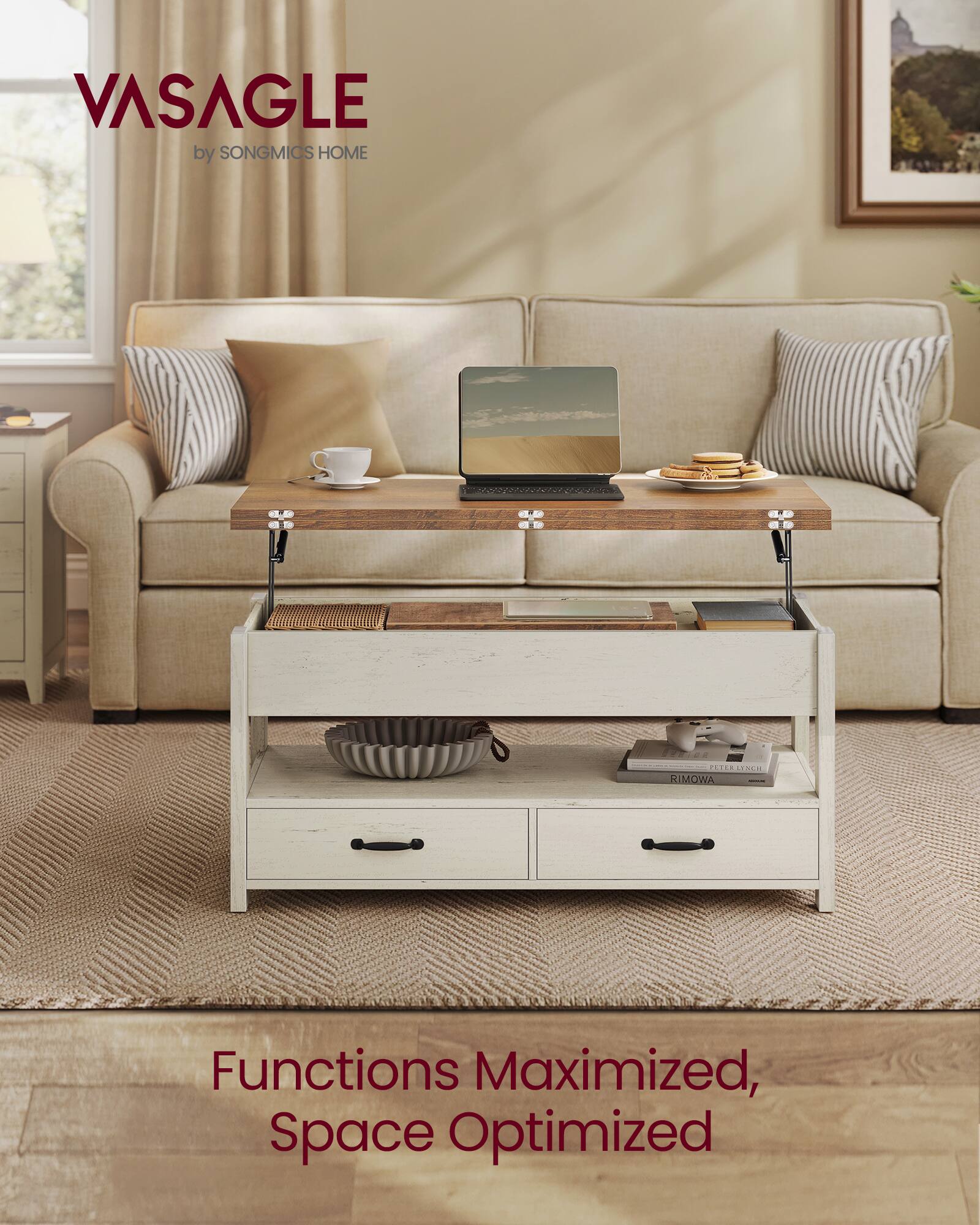 VASAGLE by SONGMICS HOME

Functions Maximized, Space Optimized