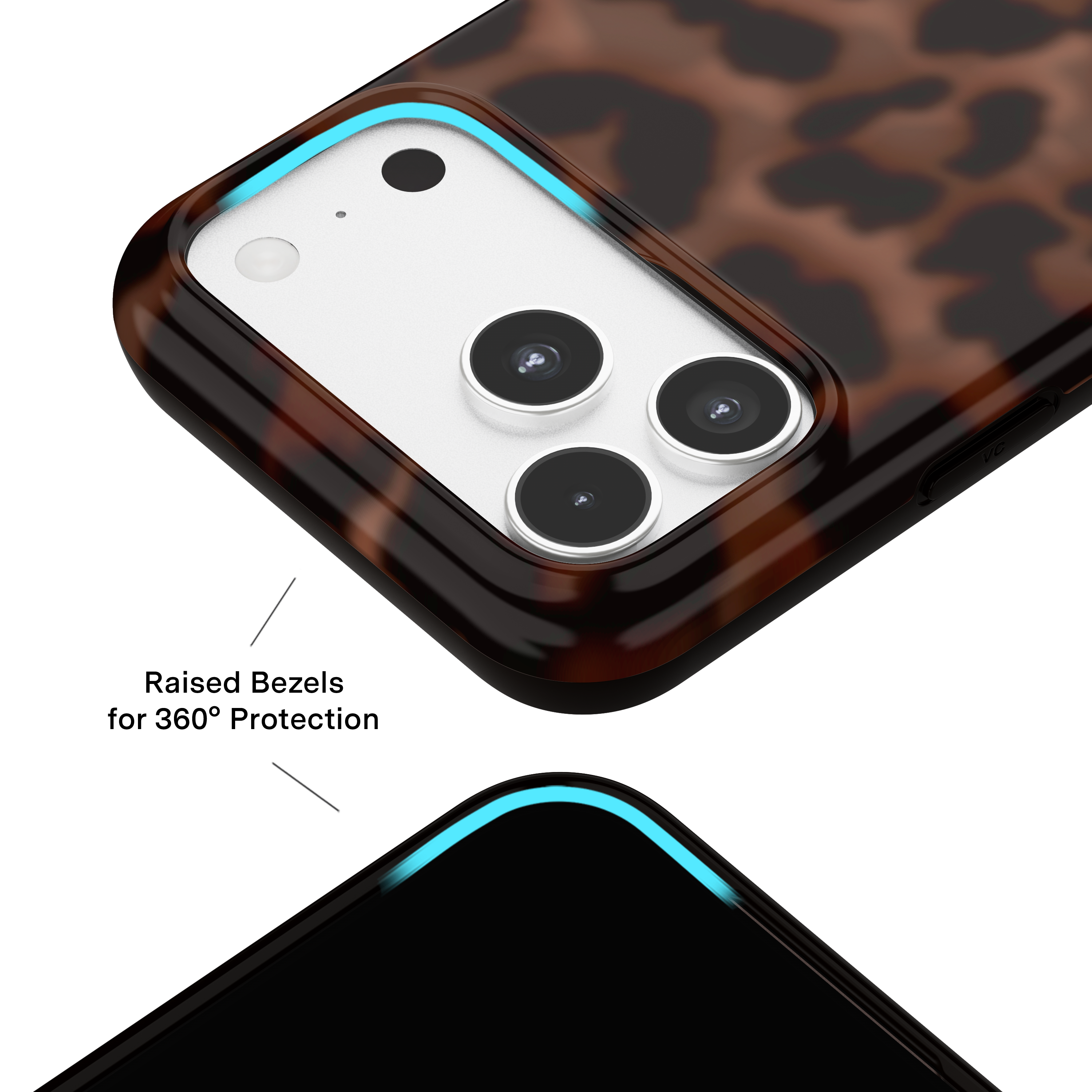 Left. VELVET CAVIAR - Velvet Caviar MagSafe Case for Apple iPhone 17 Pro Max - It Girl Leopard - It Girl Leopard.