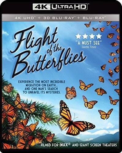 Front. Imax: Flight of the Butterflies   - 4K Blu-Ray.