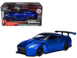 Brian's 2009 Nissan GTR R35 Ben Sopra "Fast & Furious" Movie 1/32 Diecast Model Car by Jada - Blue