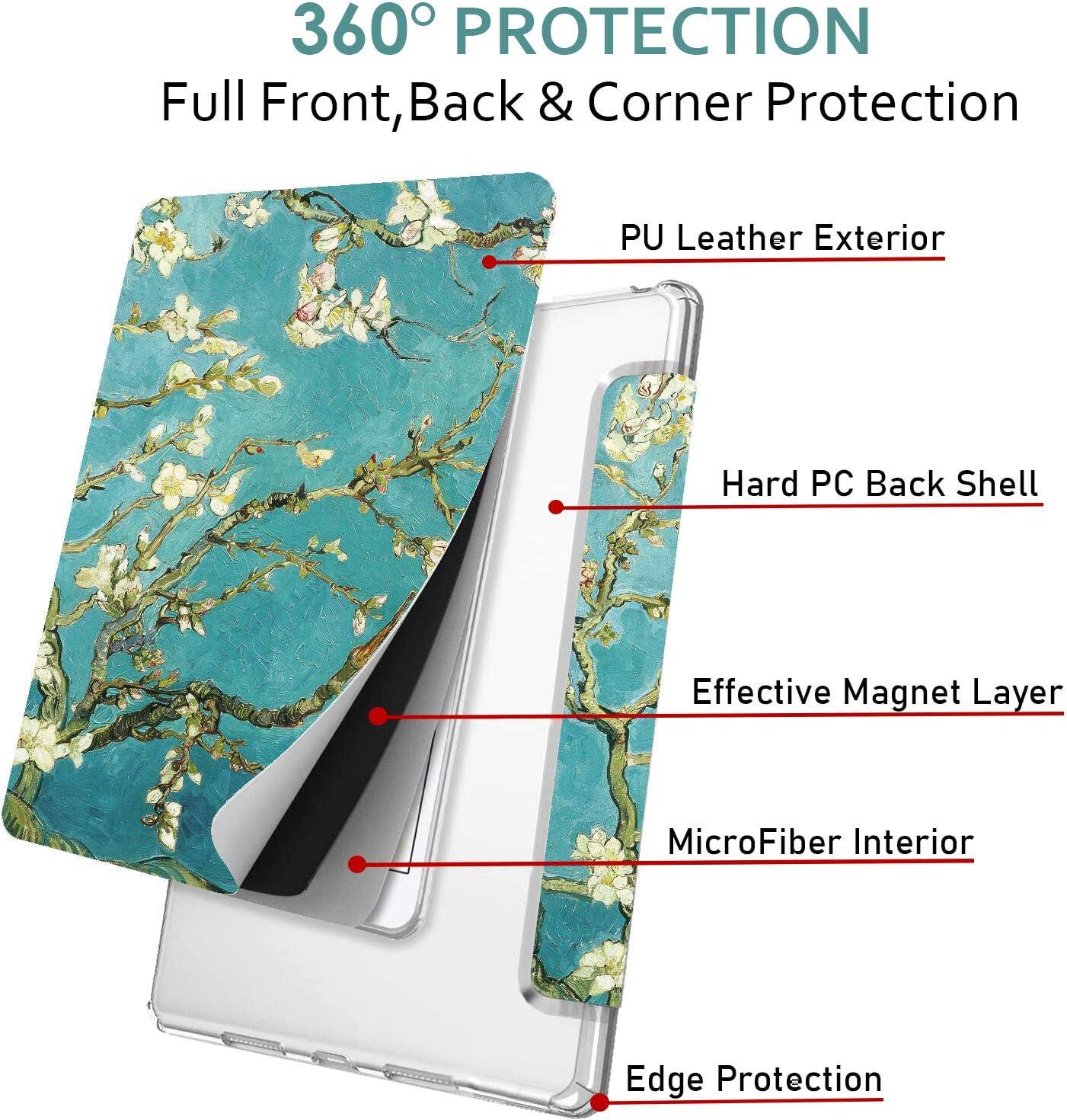 360° PROTECTION  
Full Front, Back & Corner Protection

- PU Leather Exterior
- Hard PC Back Shell
- Effective Magnet Layer
- MicroFiber Interior
- Edge Protection