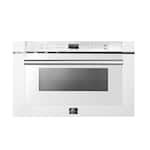 Forno Appliances - Capoliveri Espresso 1.2 cu. ft. Built-In Microwave Drawer with Sensor Cooking and Auto-Touch Feature - White