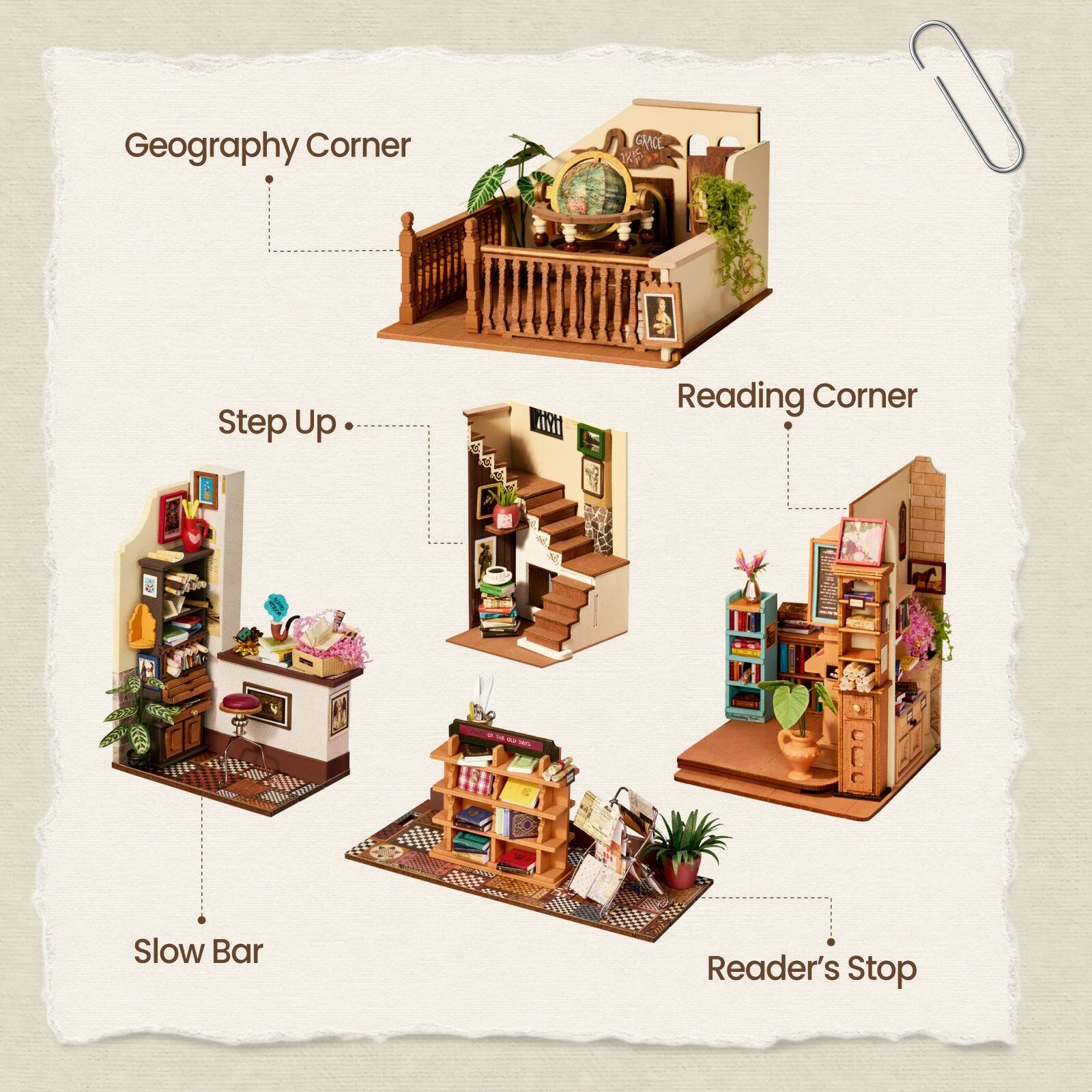 Geography Corner  
GRACE TRF  
Step Up  
iii  
Reading Corner  
Slow Bar  
Reader's Stop