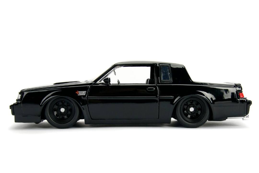 Alt View 2. Jada - Dom's Buick Grand National Black "Fast & Furious" Movie 1/24 Diecast Model Car by Jada.