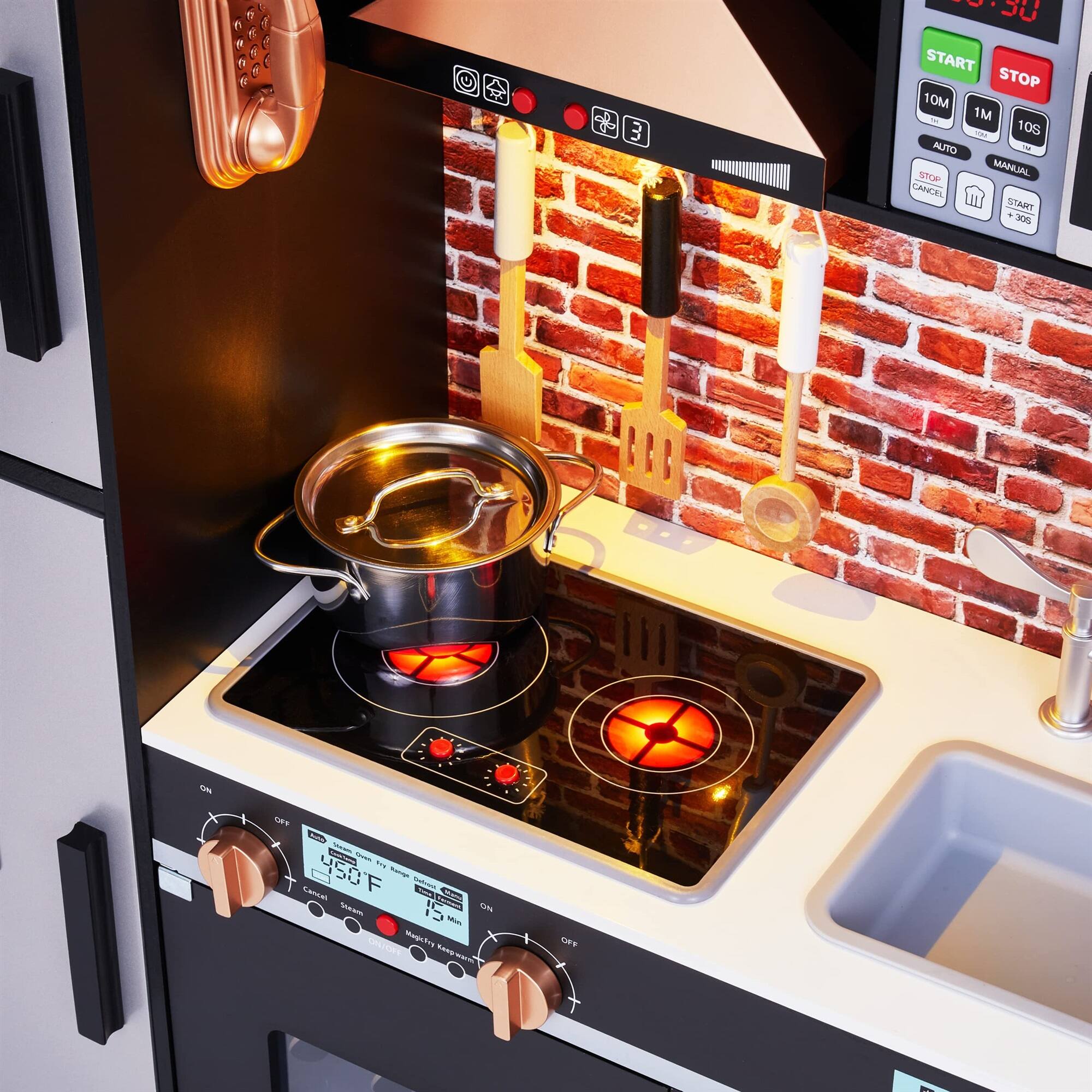 F o 3 : .30 START STOP 10M - 1M - 10S AUTO - MANUAL STOP ANR START - 30s m I -a - T7 450F - Tt Cancas seam IS - Mogitrs - WT -