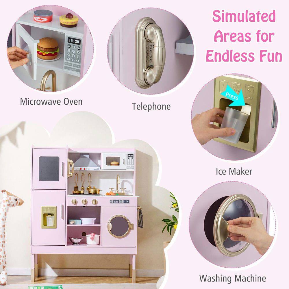Simulated Areas for Endless Fun

- Microwave Oven
- Telephone
- Ice Maker
- Washing Machine