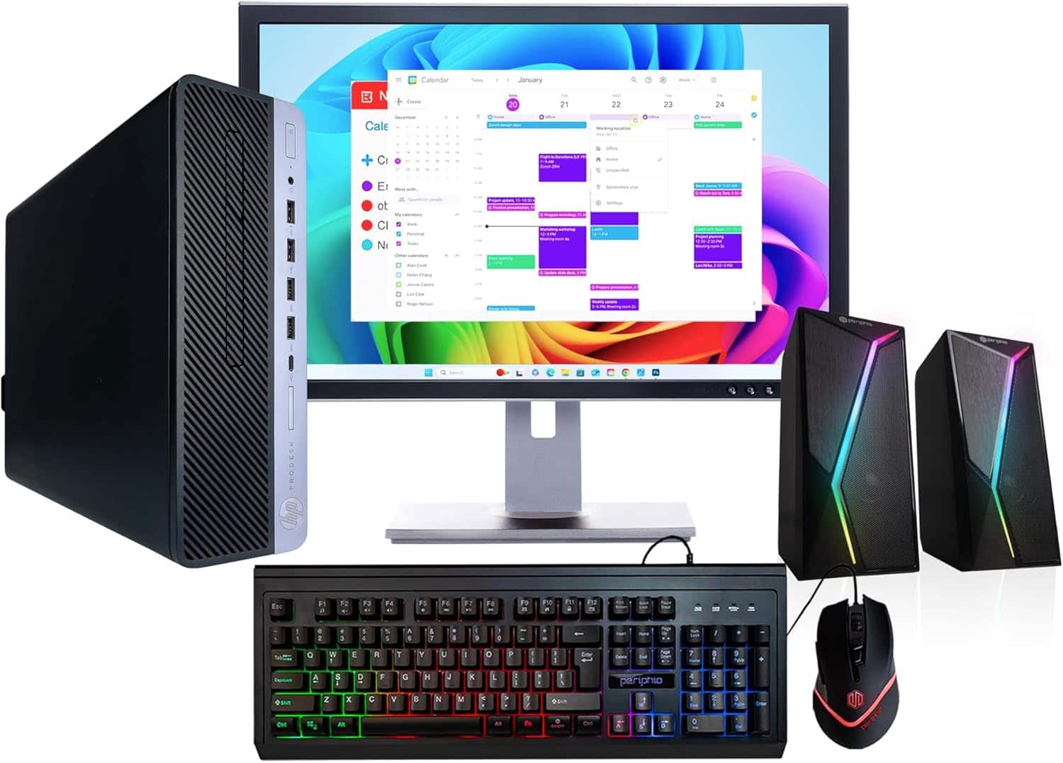 Dell Refurbished Excellent HP ProDesk 600G4 Desktop Computer Hexa