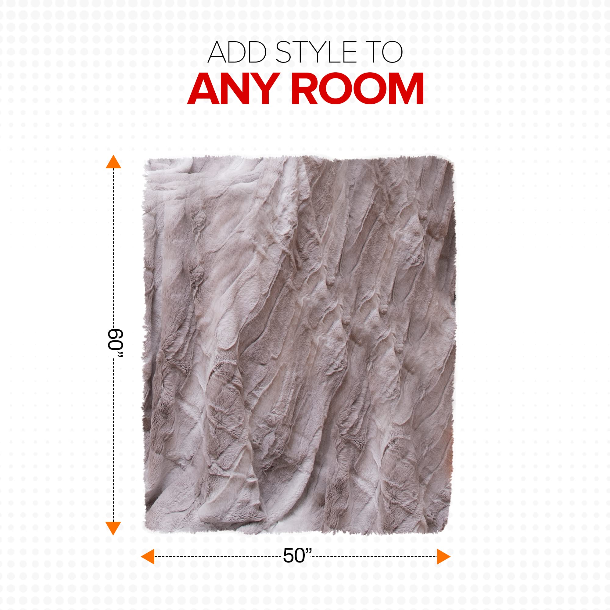 ADD STYLE TO ANY ROOM

60"
50"