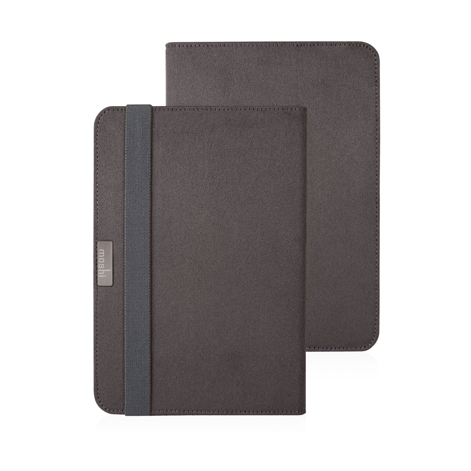Angle. Moshi - Moshi Concerti Portfolio Case for iPad Mini 1/2/3 (A1432, A1454, A1455, A1489, A1490, A1491, A1599, A1600) - Falcon Gray - Falcon Gray.