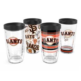Tervis - San Francisco Giants Four-Pack 16oz. Classic Tumbler Set - Multicolor