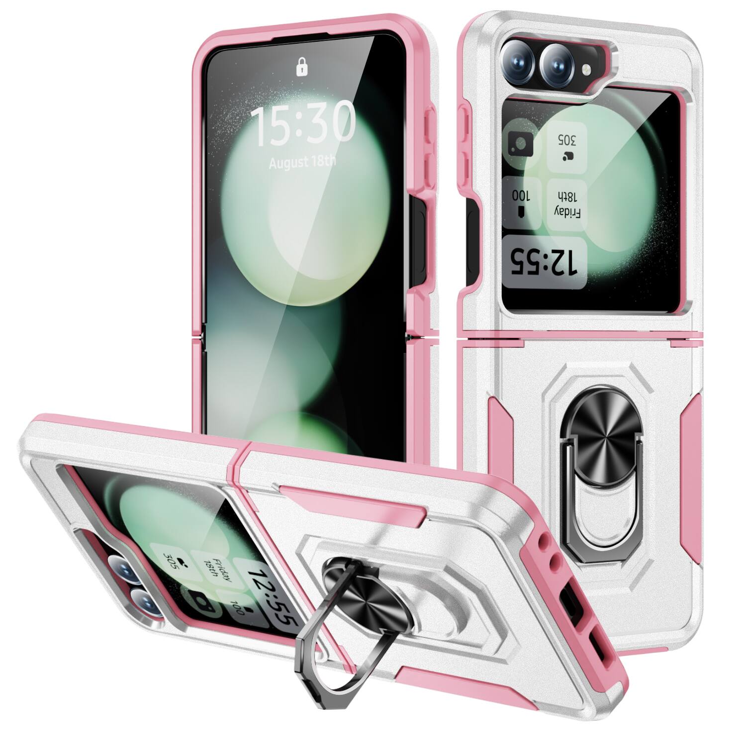 White/Pink
