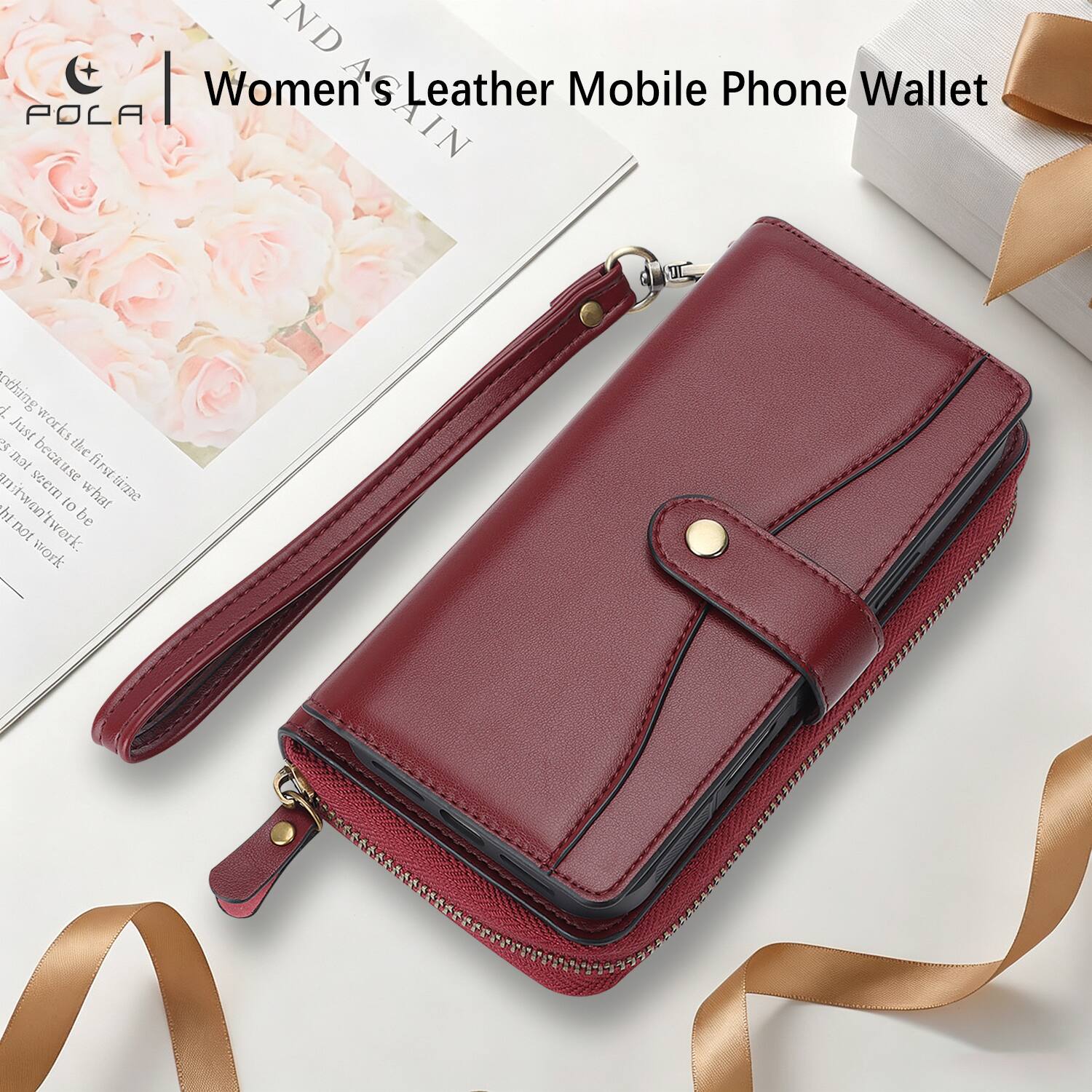 ND Women's ACAIN Leather Mobile Phone Wallet POLA

thing 2 works i'm not the first-time nitwon'twork. hr 10 not twork. be work