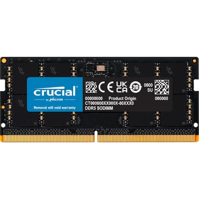 Crucial 32GB 262 Pin DDR5 SO DIMM DDR5 4800 (PC4 38400) Laptop Crucial 32GB 262 Pin DDR5 SO DIMM DDR5 4800 (PC4 38400) Laptop