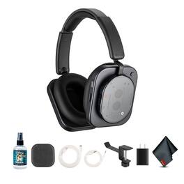 Nothing - Headphone (1) (Black) Hybrid Active Noise Cancelling Headphones Bundle