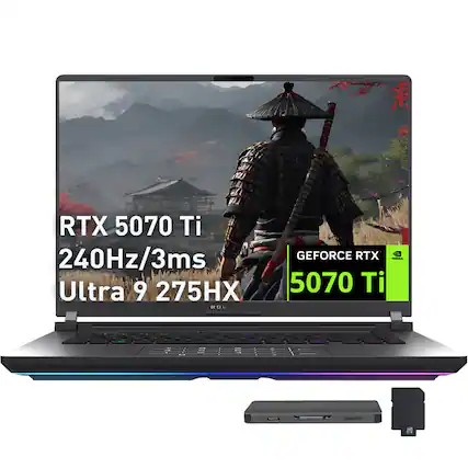 RTX 5070 Ti
240Hz/3ms
Ultra 9 275HX
ROG
GEFORCE RTX 5070 Ti