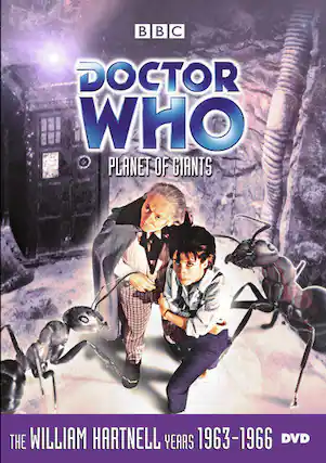 Front. Doctor Who: Planet of Giants - DVD.