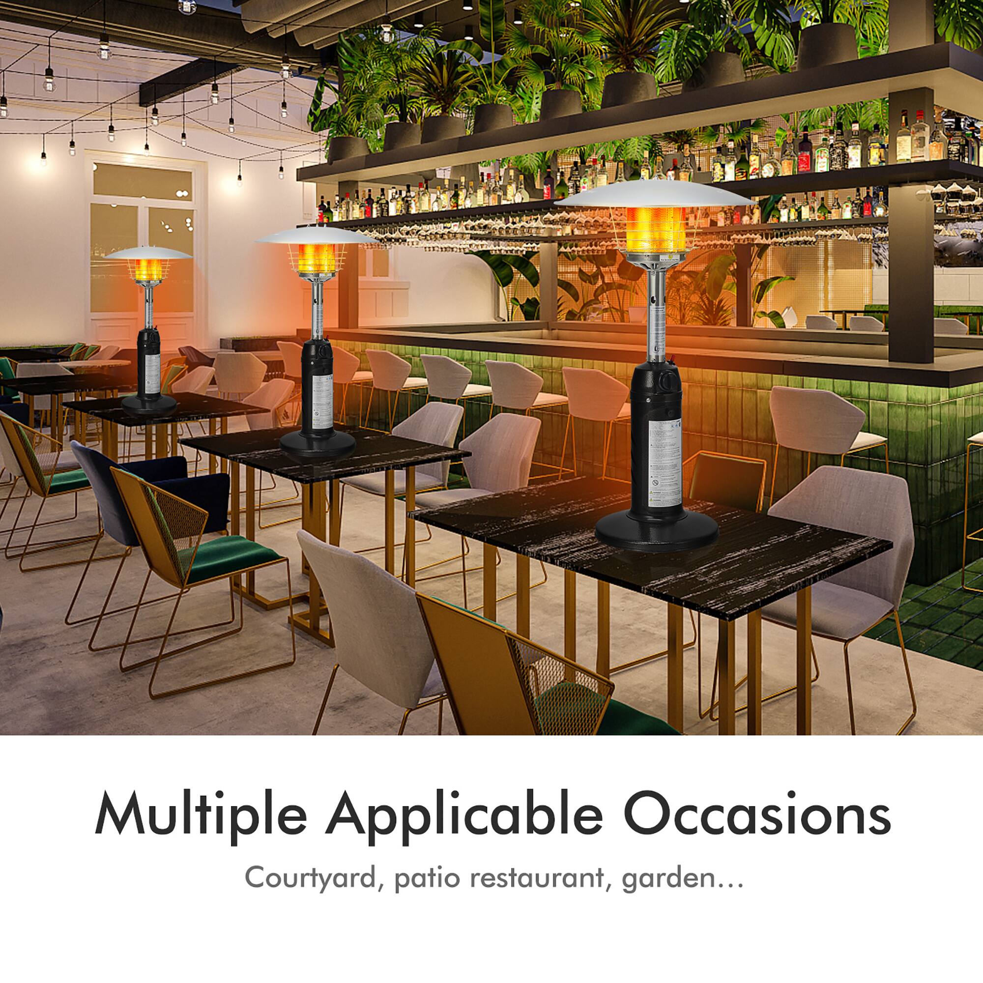 Multiple Applicable Occasions  
Courtyard, patio restaurant, garden...