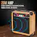 20W AMP EASILY CONNECTS TO AN MP3 PLAYER, MOBILE PHONE, OR GUITAR 10053 10 052 ddm 5 SUT - 19 - GAIN 5 10 BASS & 5 AGL-20 10 1 10 REBLE OLUME POOCUSN POWER