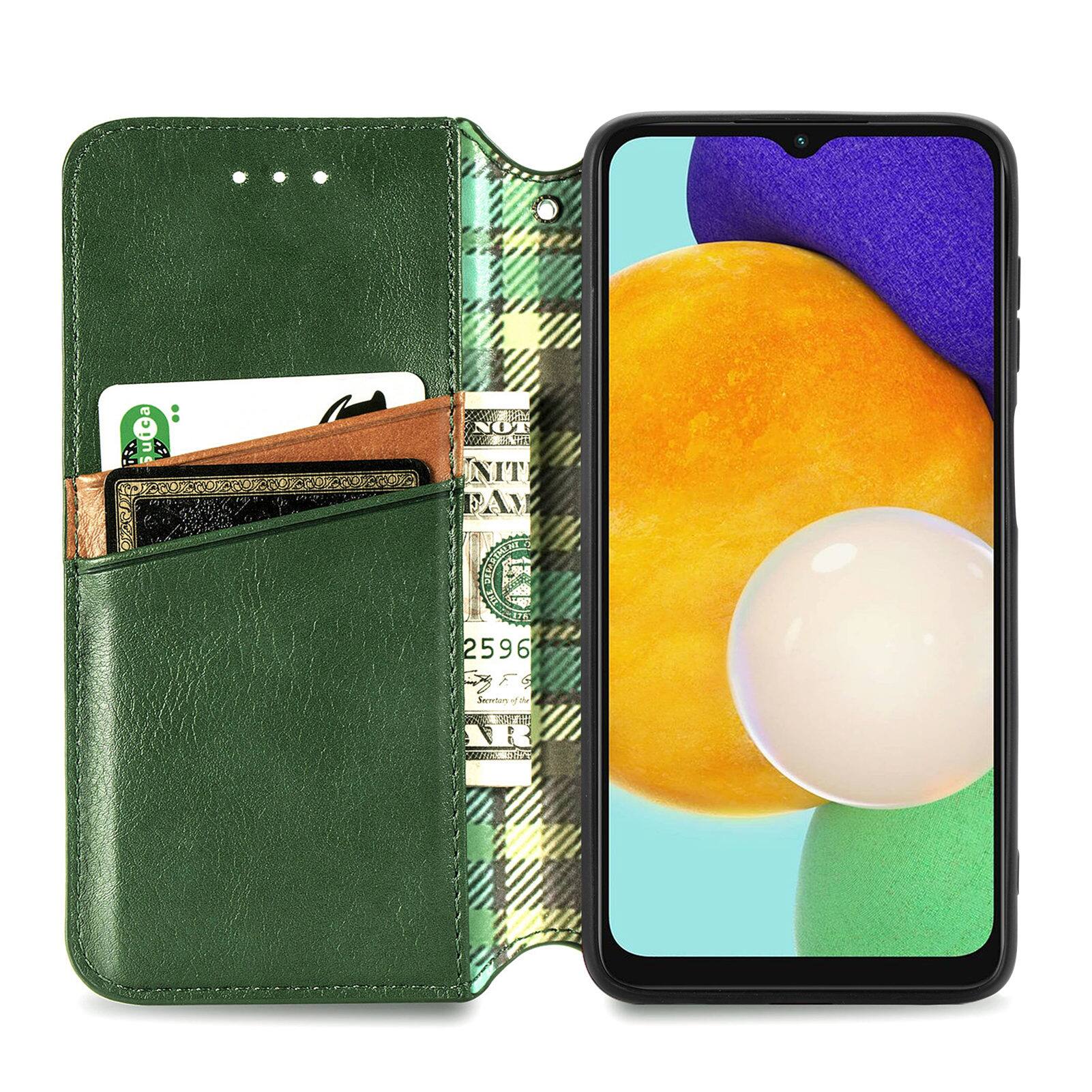Dteck Magnetic Wallet Case For Samsung Galaxy S25 Plus, Shockproof PU ...