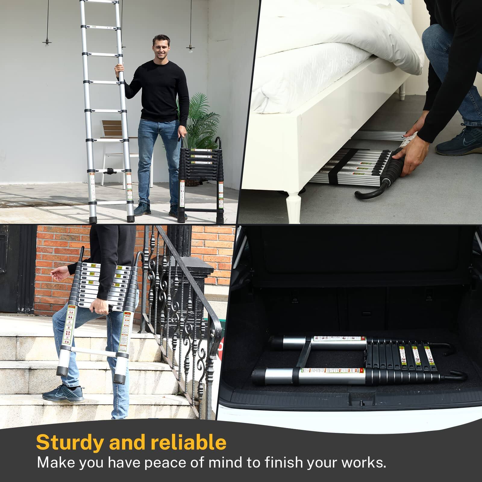 Sturdy and reliable  
Make you have peace of mind to finish your works.