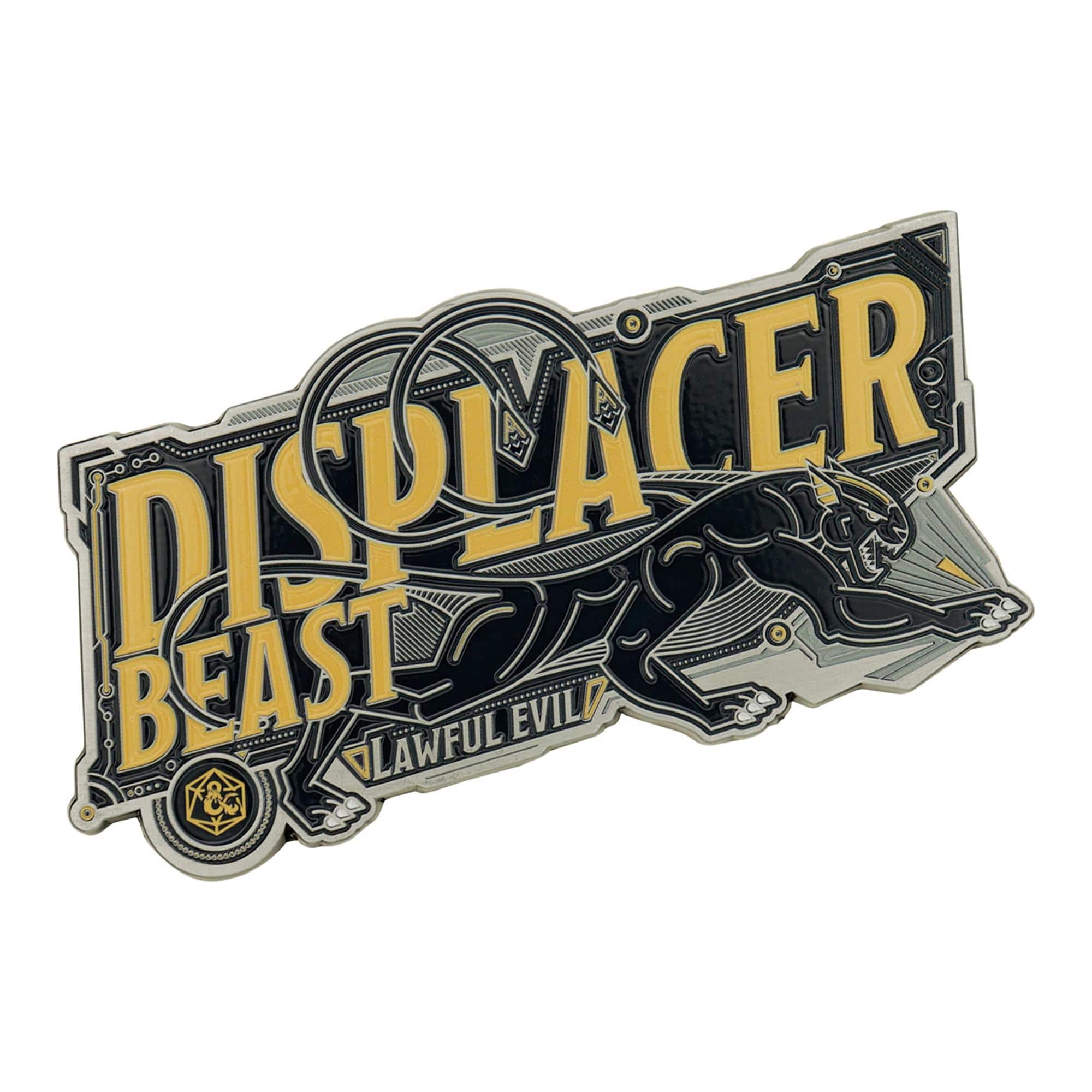 Dungeons & Dragons - Displacer Beast Metal Replica Ingot - Gold
