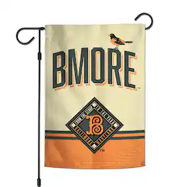WinCraft - Baltimore Orioles 2026 City Connect Double-Sided 12" x 18" Garden Flag - Multicolor