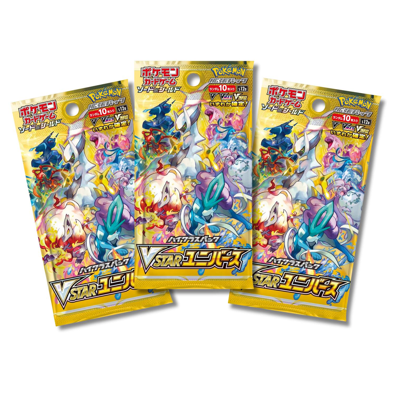 Pokémon - Pokemon TCG S12A Sword & Shield High Class VSTAR Universe Booster Pack | 3-Pack [JPN] price history on PriceWatchPro