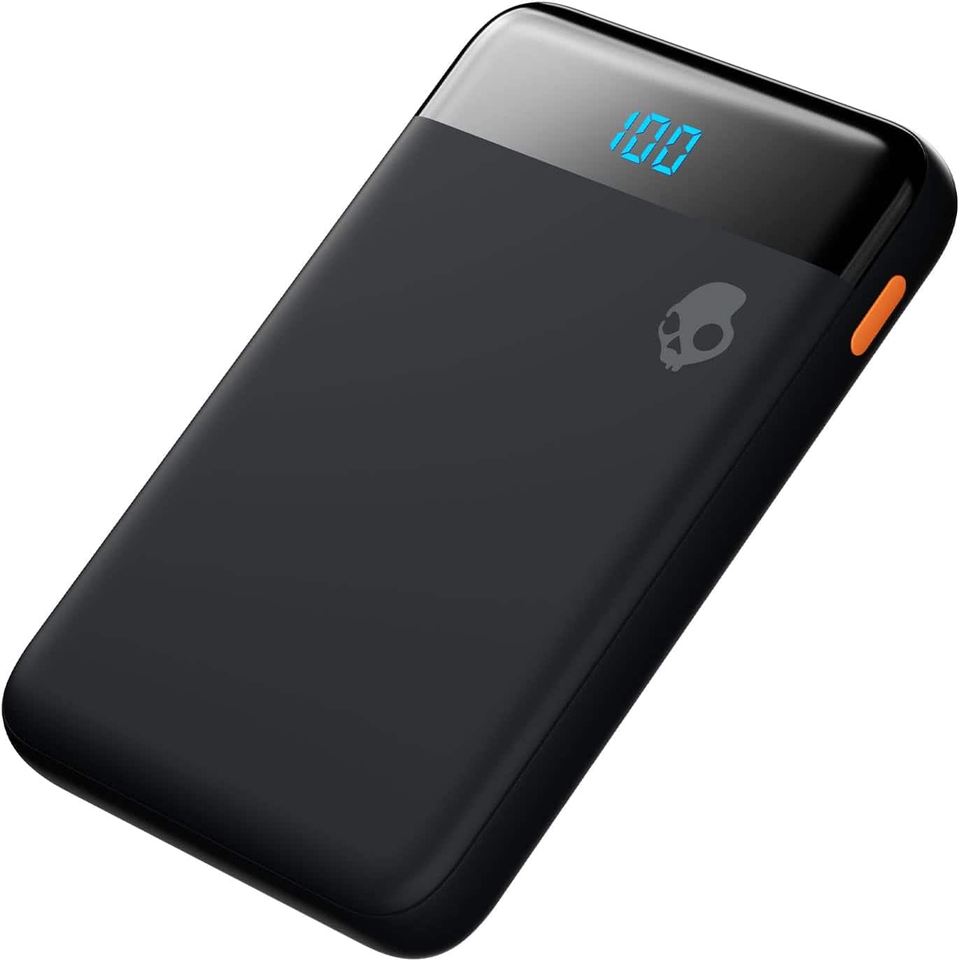 Skullcandy - Stash Mini 5000mAh Portable Charger - Black/Orange