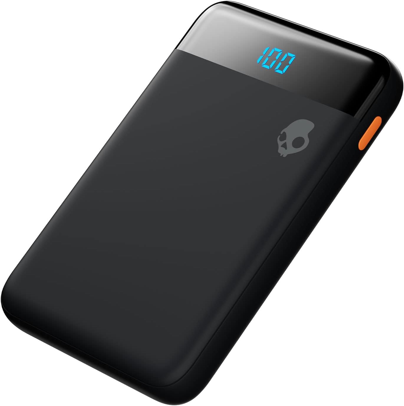 Front. Skullcandy - Stash Mini 5000mAh Portable Charger - Black/Orange.
